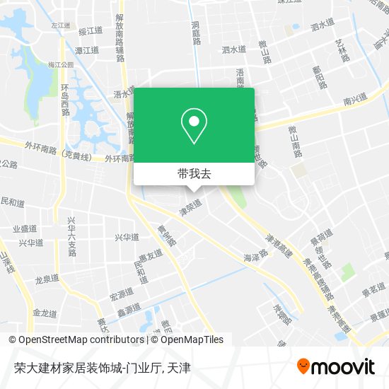 荣大建材家居装饰城-门业厅地图