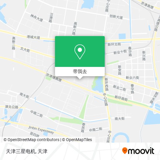 天津三星电机地图