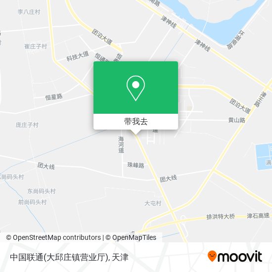 中国联通(大邱庄镇营业厅)地图