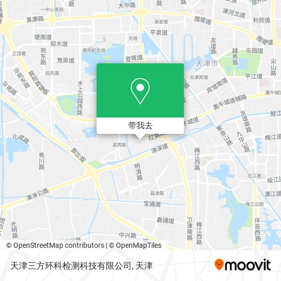 天津三方环科检测科技有限公司地图