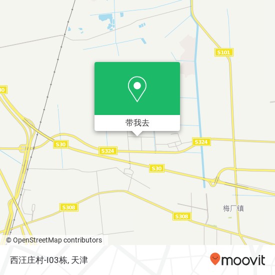 西汪庄村-I03栋地图