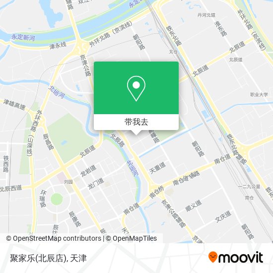 聚家乐(北辰店)地图