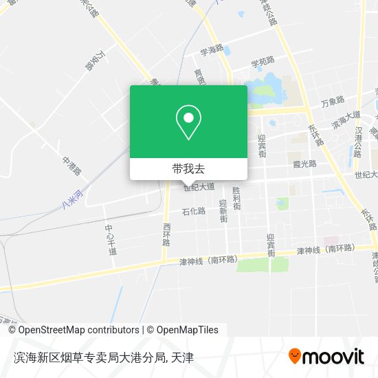 滨海新区烟草专卖局大港分局地图