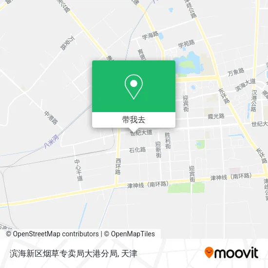滨海新区烟草专卖局大港分局地图