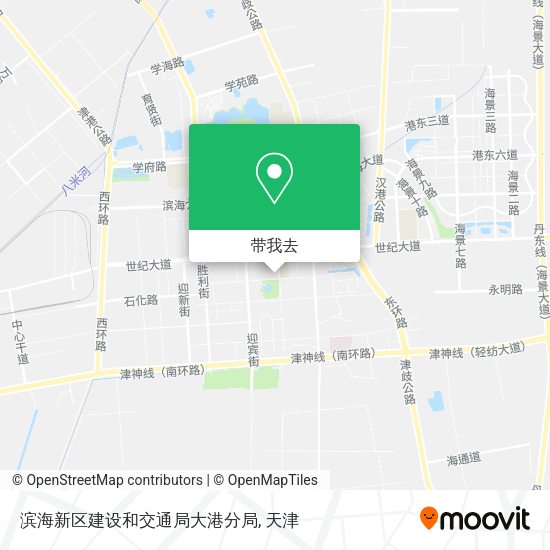 滨海新区建设和交通局大港分局地图