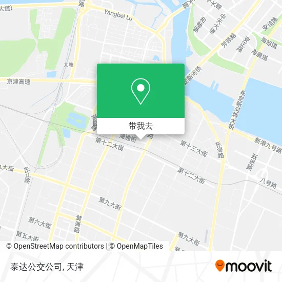 泰达公交公司地图