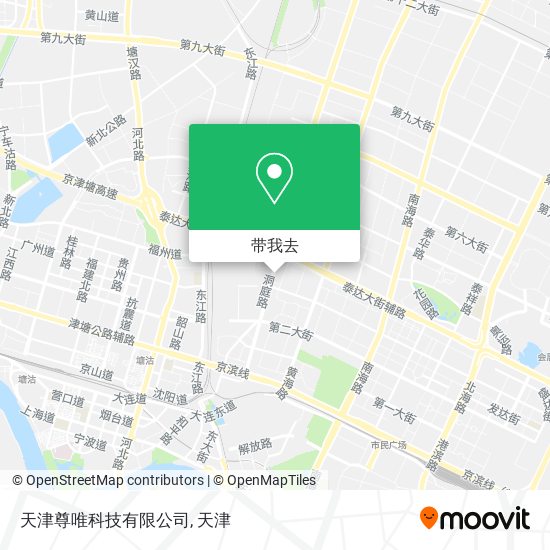 天津尊唯科技有限公司地图
