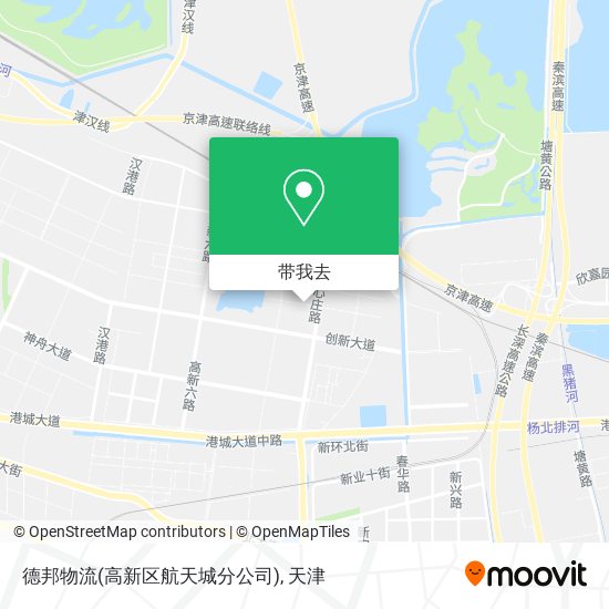德邦物流(高新区航天城分公司)地图