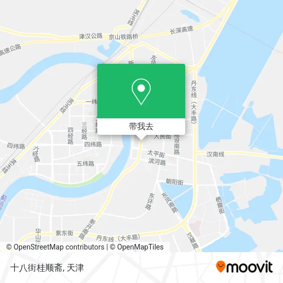 十八街桂顺斋地图