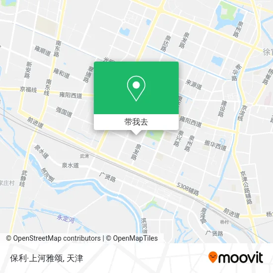 保利·上河雅颂地图