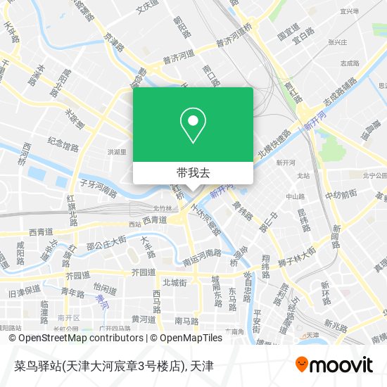 菜鸟驿站(天津大河宸章3号楼店)地图