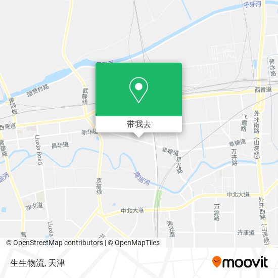 生生物流地图