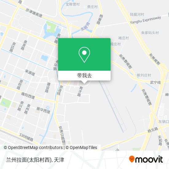 兰州拉面(太阳村西)地图