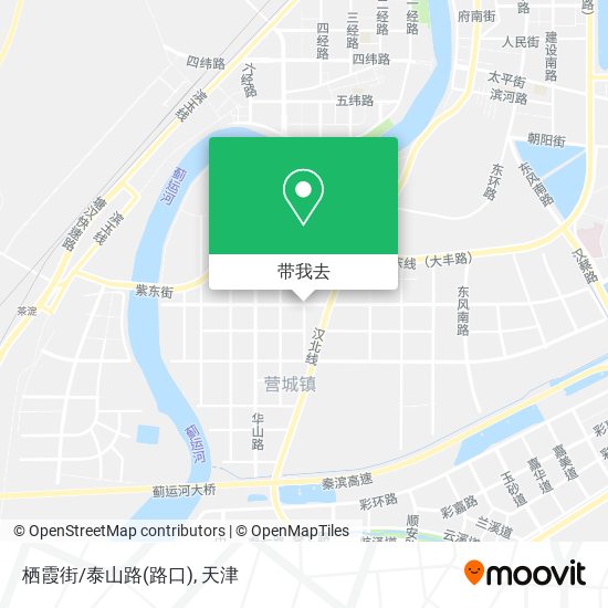 栖霞街/泰山路(路口)地图