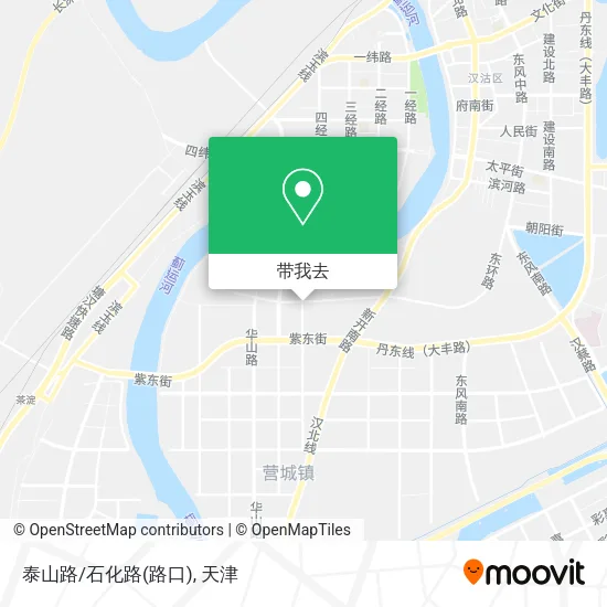 泰山路/石化路(路口)地图