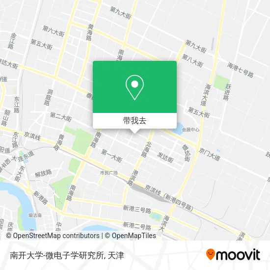 南开大学-微电子学研究所地图