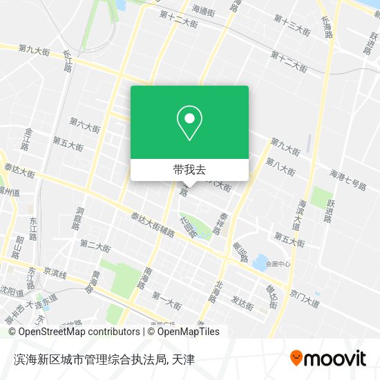 滨海新区城市管理综合执法局地图