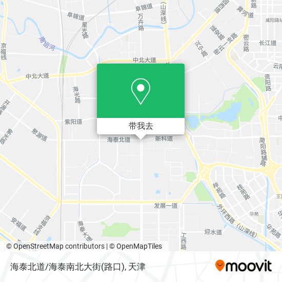 海泰北道/海泰南北大街(路口)地图
