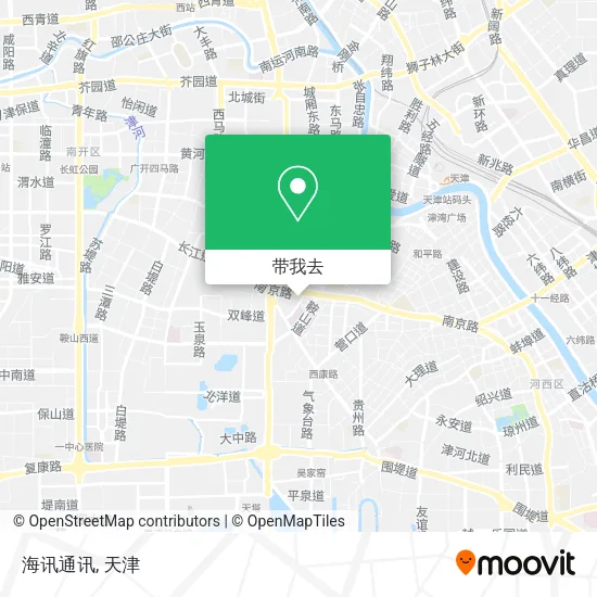 海讯通讯地图