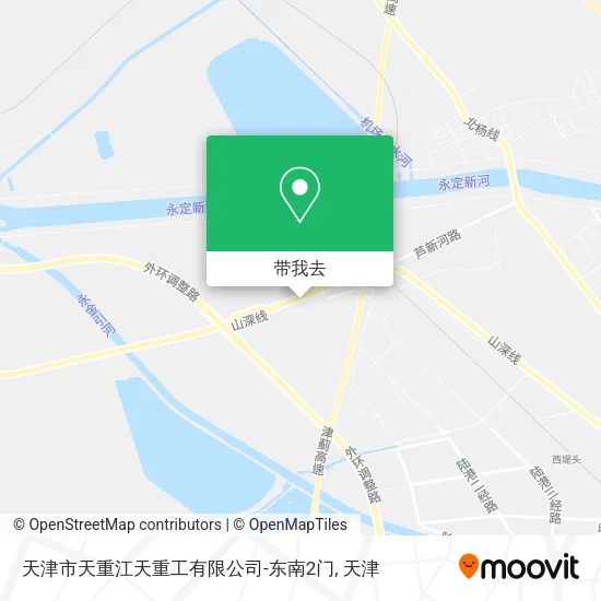 天津市天重江天重工有限公司-东南2门地图