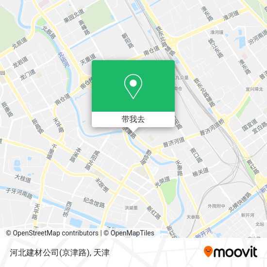 河北建材公司(京津路)地图