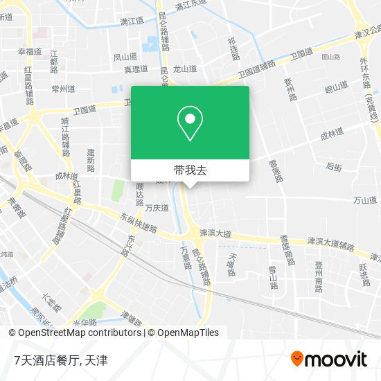 7天酒店餐厅地图