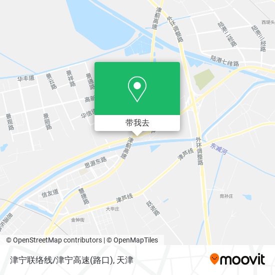 津宁联络线/津宁高速(路口)地图