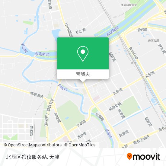 北辰区殡仪服务站地图