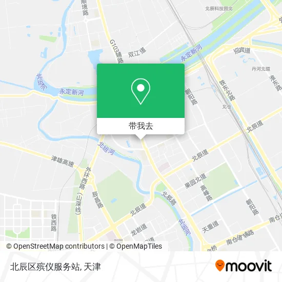 北辰区殡仪服务站地图