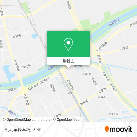 机动车停车场地图