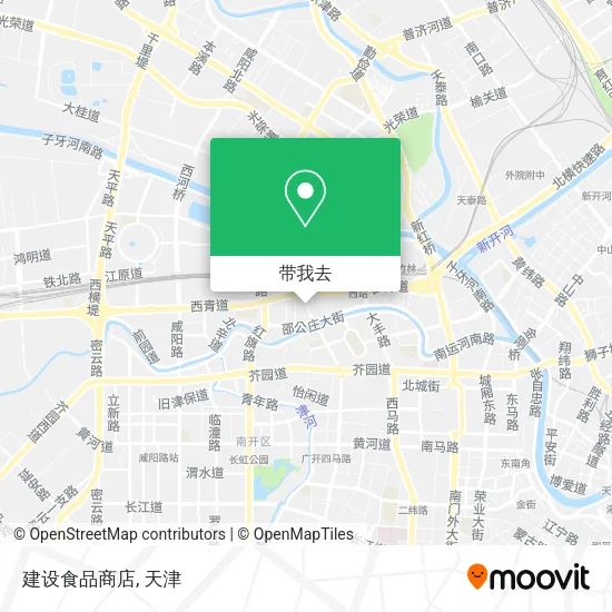 建设食品商店地图