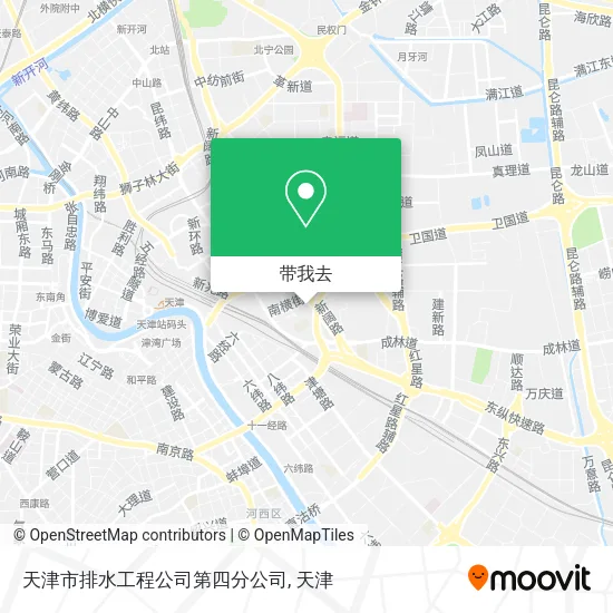 天津市排水工程公司第四分公司地图