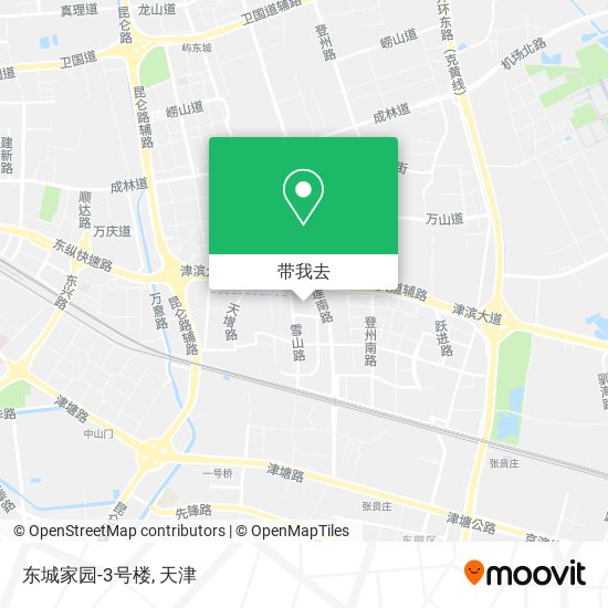 东城家园-3号楼地图