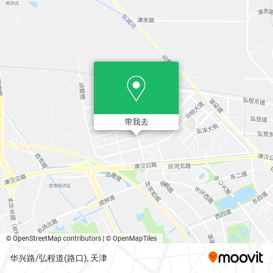 华兴路/弘程道(路口)地图