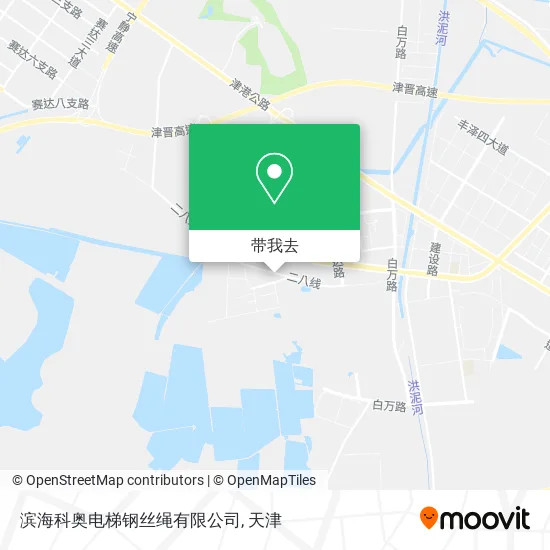 滨海科奥电梯钢丝绳有限公司地图