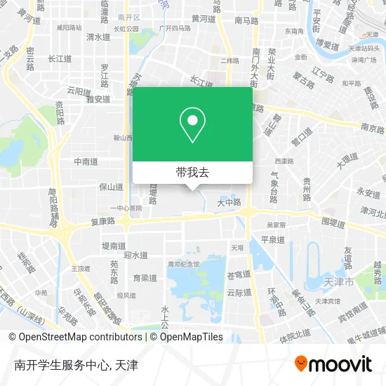南开学生服务中心地图