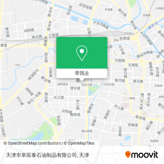 天津市阜应泰石油制品有限公司地图