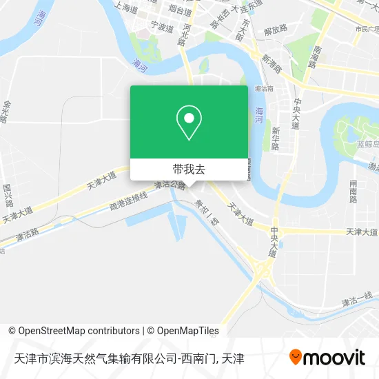 天津市滨海天然气集输有限公司-西南门地图
