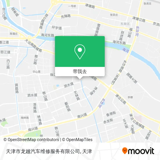 天津市龙越汽车维修服务有限公司地图