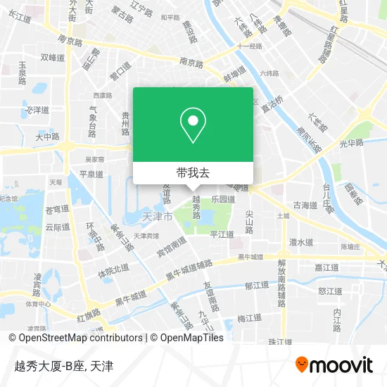 越秀大厦-B座地图