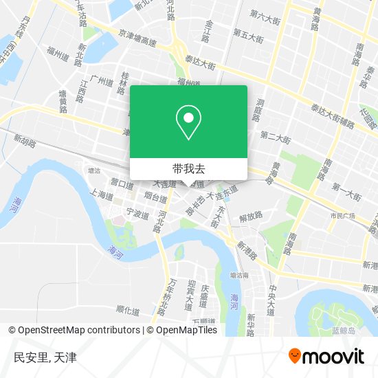 民安里地图