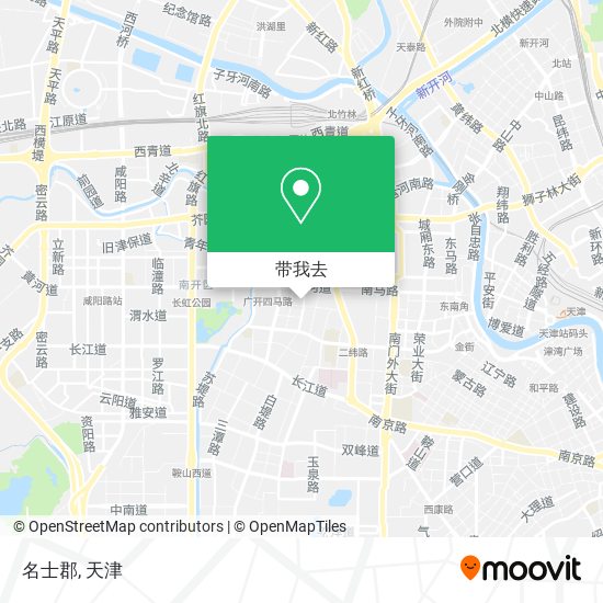 名士郡地图