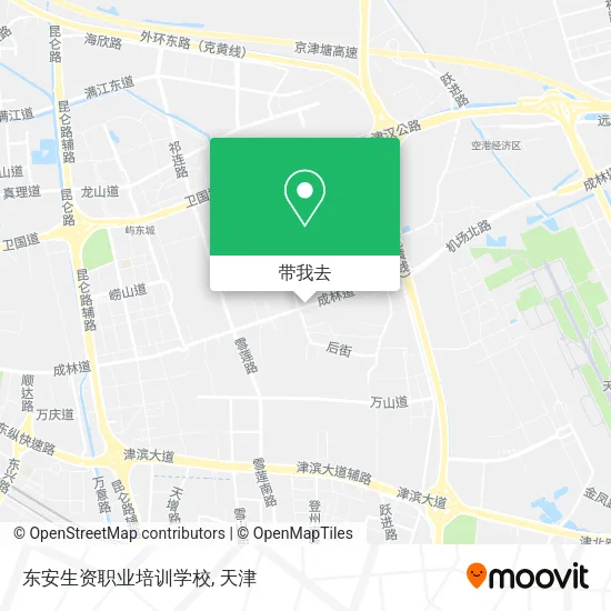 东安生资职业培训学校地图