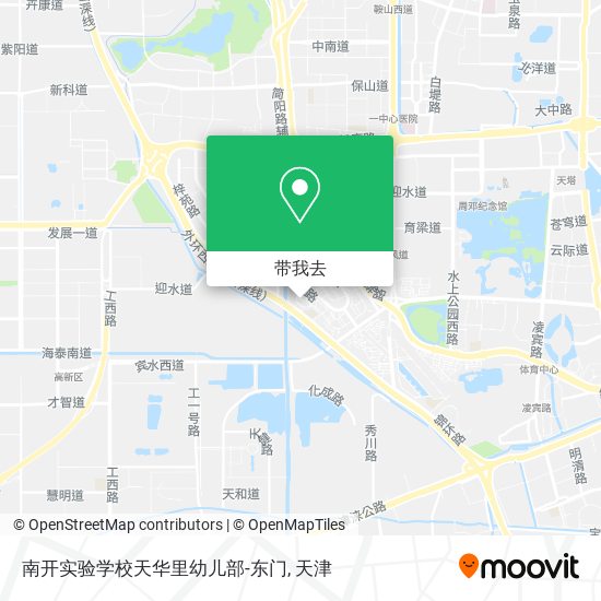南开实验学校天华里幼儿部-东门地图