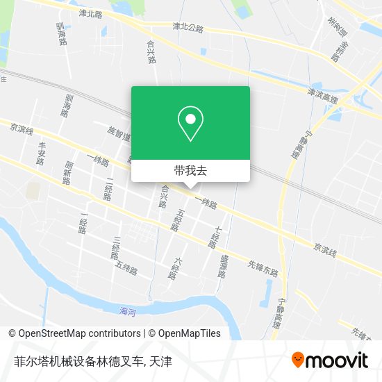菲尔塔机械设备林德叉车地图
