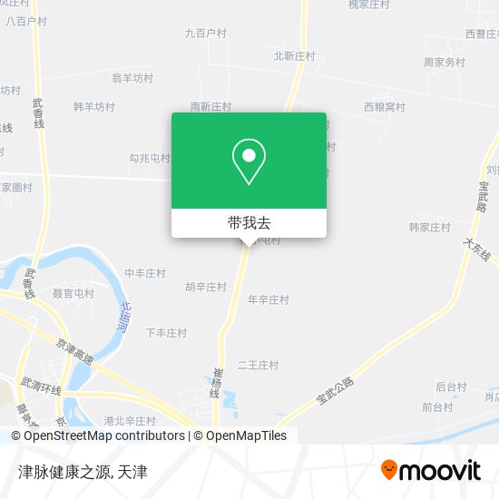 津脉健康之源地图