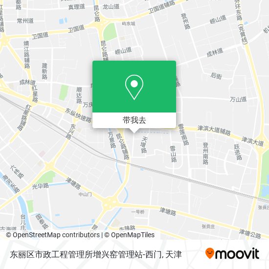 东丽区市政工程管理所增兴窑管理站-西门地图