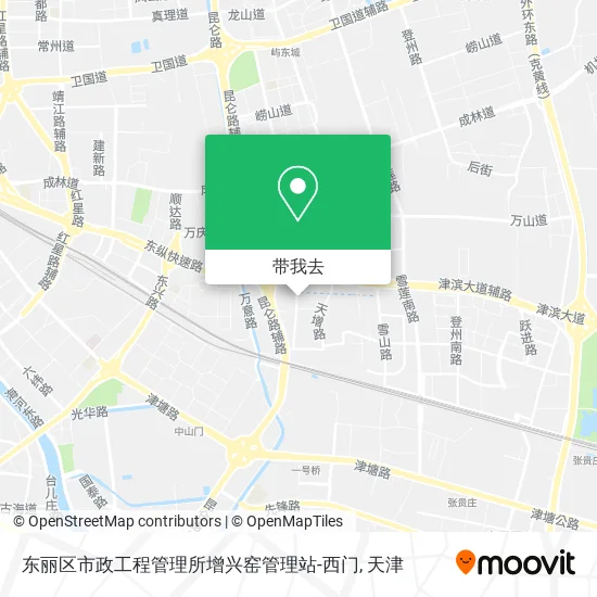 东丽区市政工程管理所增兴窑管理站-西门地图