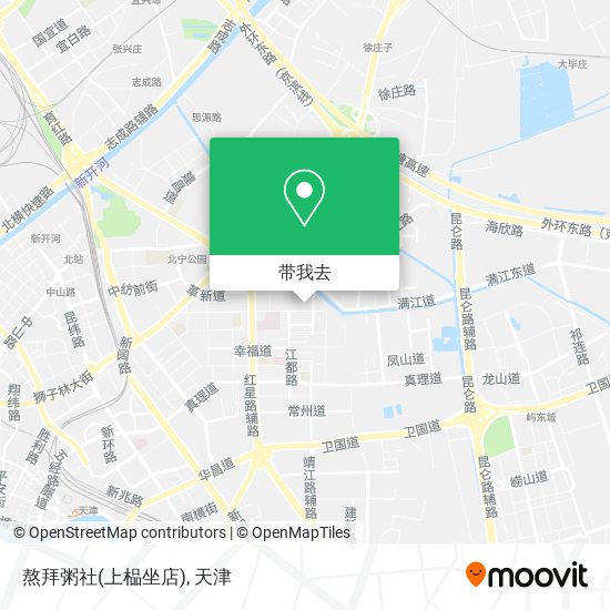 熬拜粥社(上榀坐店)地图