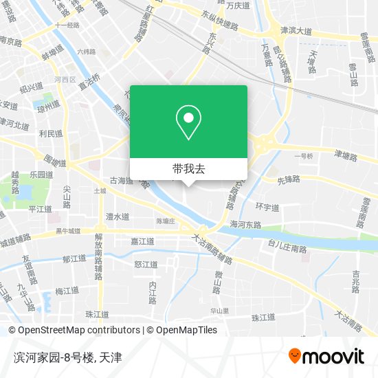 滨河家园-8号楼地图